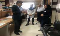 بازدید سرپرست معاونت غذا و دارو دانشگاه علوم پزشکی زاهدان از بیمارستان بوعلی 